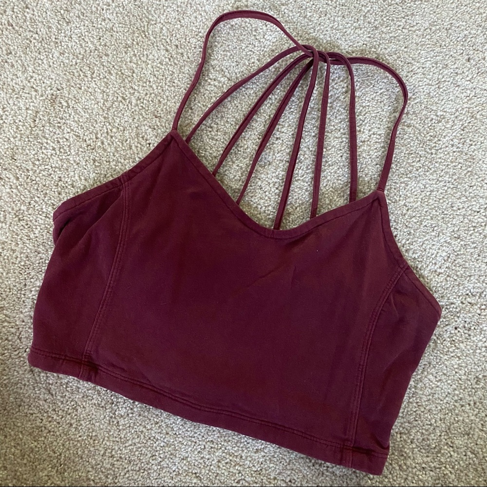 AE CROP TOP W/ BACK DETAIL